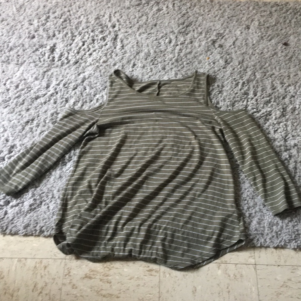 Olive green shirt